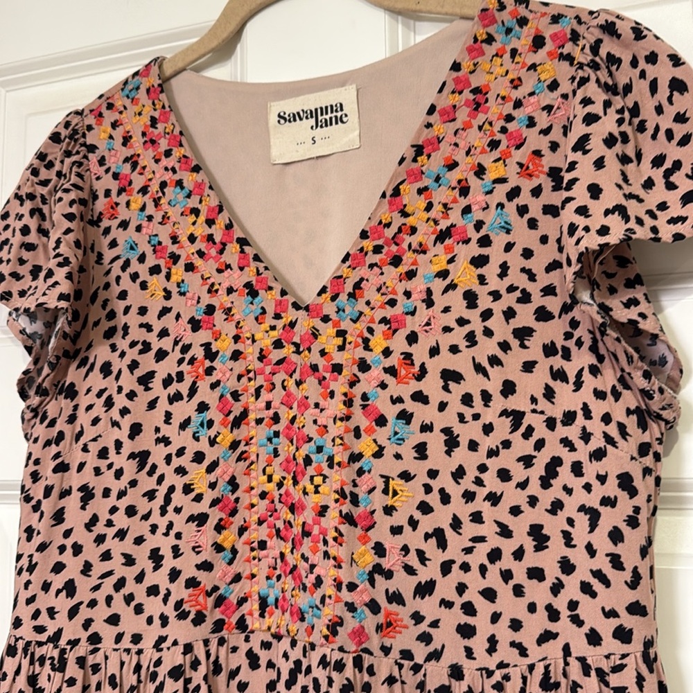 Savanna Jane Embroidered Dress - Picture 2 of 4